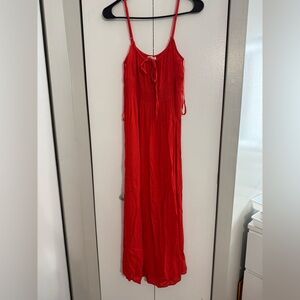 Primark Red Midi Dress